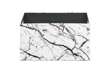 Korg Larsa set om 3 Vit/Svart - Vit/Svart - Förvaring - Småförvaring - Förvaringskorg - Trådkorg