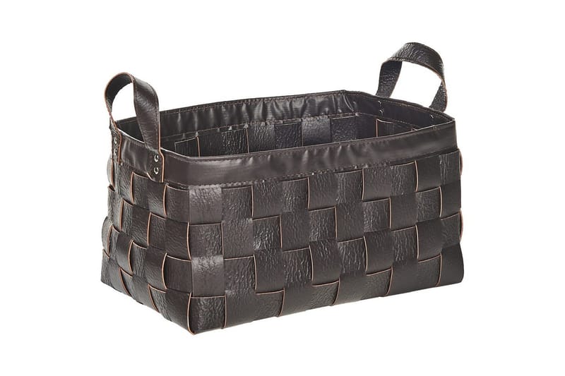 Korg Sippar set om 2 Mörkbrun - Mörkbrun - Förvaring - Småförvaring - Förvaringskorg