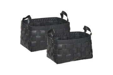 Korg Sippar set om 2 Svart