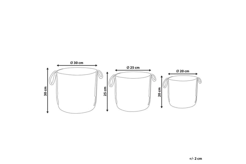 Korg Wadh set om 3 - Förvaring - Småförvaring - Förvaringskorg