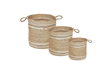 Korg Zhob set om 3 - Förvaring - Småförvaring - Förvaringskorg