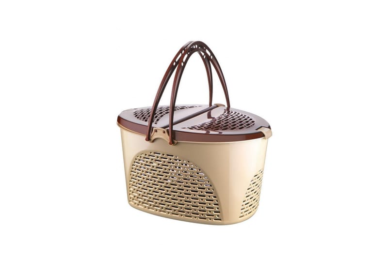 Tharn Picknickkorg 37 cm - Brun - Förvaring - Småförvaring - Förvaringskorg - Picknickkorg