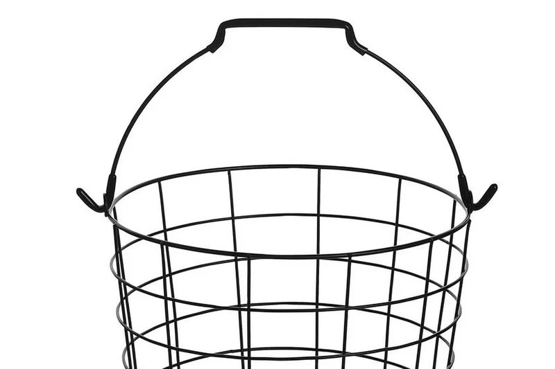 Ayapal Metallställ 37 cm 3 Korgar - Svart - Förvaring - Småförvaring - Förvaringskorg - Trådkorg