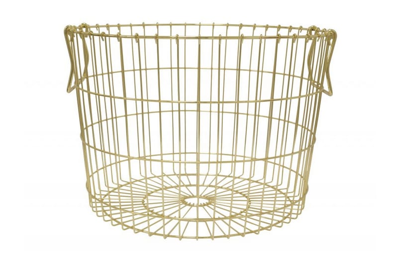 Trådkorg Basket  Gold/Metall - Borås Cotton - Trådkorg