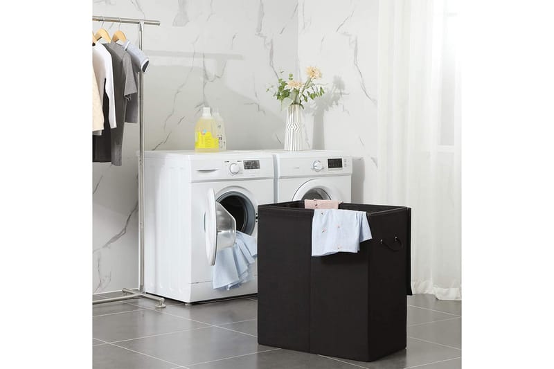 Tvättkorg Koncsanica - Svart - Förvaringskorg