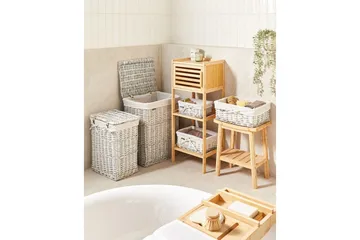 Tvättkorgar Ella Vit - Vit - Förvaring - Klädförvaring - Tvättkorg