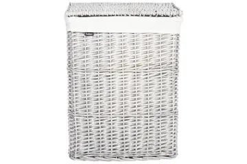 Tvättkorgar Ella Vit - Vit - Förvaring - Klädförvaring - Tvättkorg