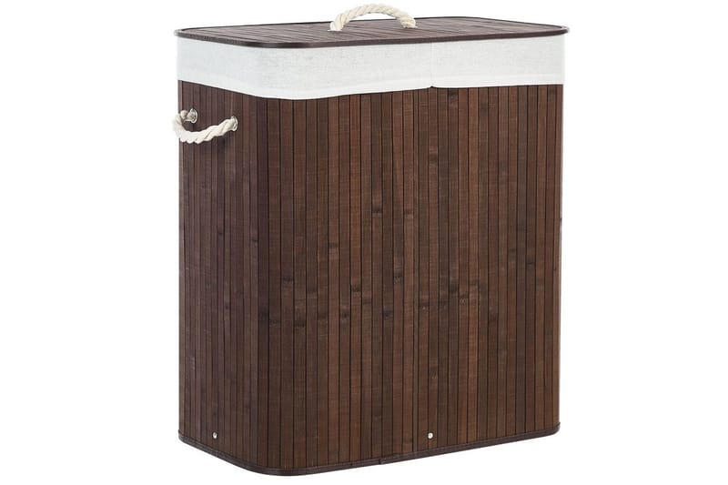 Tvättkorgar Kandy Mörkt trä, Mörkt trä