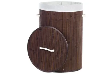 Tvättkorgar Sannar Brun/Vit - Brun/Vit - Förvaring - Klädförvaring - Tvättkorg