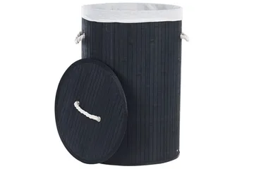 Tvättkorgar Sannar Svart/Vit - Svart/Vit - Förvaring - Klädförvaring - Tvättkorg