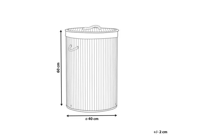 Tvättkorgar Sannar Svart/Vit - Svart/Vit - Förvaring - Klädförvaring - Tvättkorg