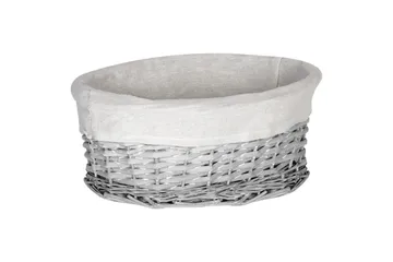 Tvättkorgar Vakari Vit/Grå - Vit/Grå - Förvaring - Småförvaring - Förvaringskorg