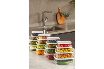 Förvaringslådeset (16 delar) Rasalas16 Grå - Grå - Förvaring - Småförvaring - Förvaringslåda - Plastback & plastlåda