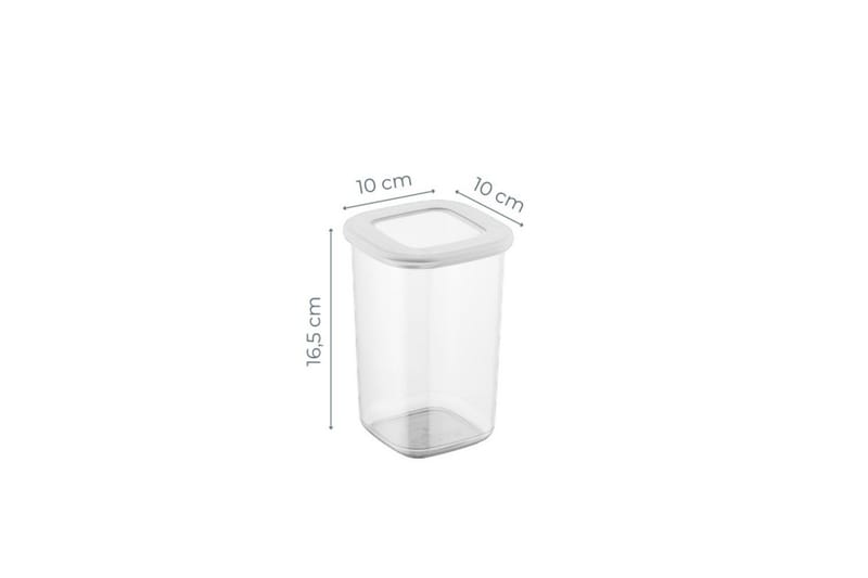 Harrowen Förvaringslådor 10 cm 2-pack - Vit - Förvaring - Småförvaring - Förvaringslåda - Plastback & plastlåda