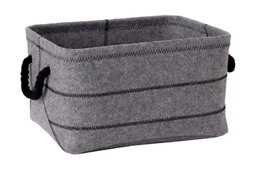 Max Felt-3 Filtlåda Ljusgrå - Förvaring - Småförvaring - Förvaringslåda