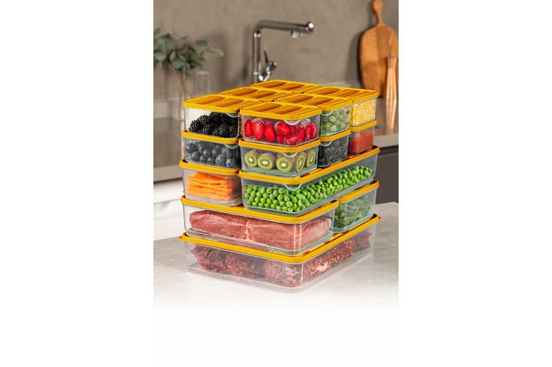 Soyam Förvaringslådor - Mörk Orange - Förvaring - Småförvaring - Förvaringslåda - Plastback & plastlåda