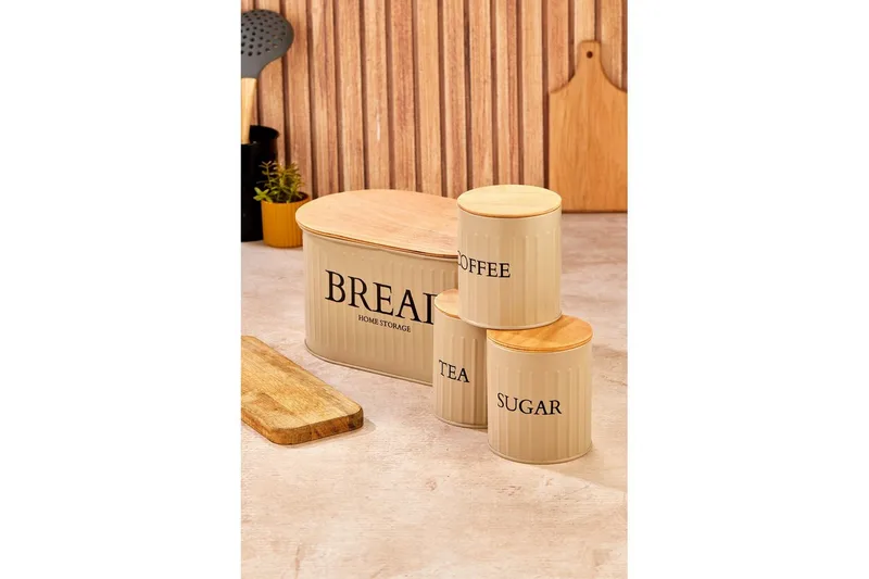 Förvaringslådesats (4 delar) Selinbridge Brun - Brun - Förvaring - Småförvaring