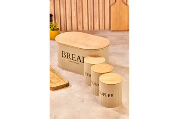 Förvaringslådesats (4 delar) Selinbridge Brun - Brun - Förvaring - Småförvaring