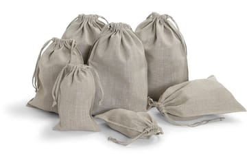 Linnepåse 10x52 cm Natur - Kosta Linnewäfveri - Förvaring - Småförvaring - Förvaringspåse