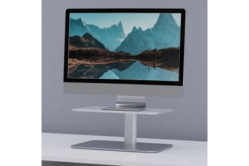 Datorställ Desire2 Vertikalt Justerbart - Silver - Förvaring - Småförvaring - Förvaringsställ - Laptopställ