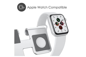 Laddningsställ Desire2 för Apple Watch Silver - Silver - Förvaring - Småförvaring - Förvaringsställ - Mobilställ