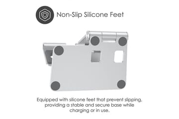 Laddningsställ Desire2 för Apple Watch Silver - Silver - Förvaring - Småförvaring - Förvaringsställ - Mobilställ