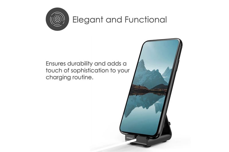 Laddningsställ Desire2 Restore för Apple Watch Svart - Svart - Förvaring - Småförvaring - Förvaringsställ - Mobilställ