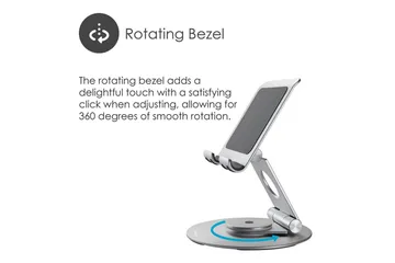 Laptopställ Desire2 Dual Pivot 360 - Silver - Förvaring - Småförvaring - Förvaringsställ - Laptopställ