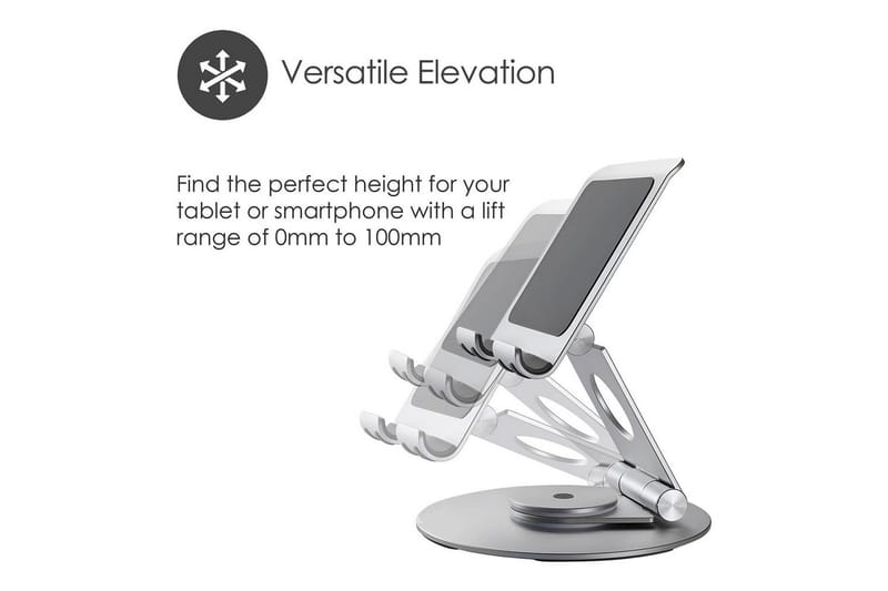 Laptopställ Desire2 Dual Pivot 360 - Silver - Förvaring - Småförvaring - Förvaringsställ - Laptopställ