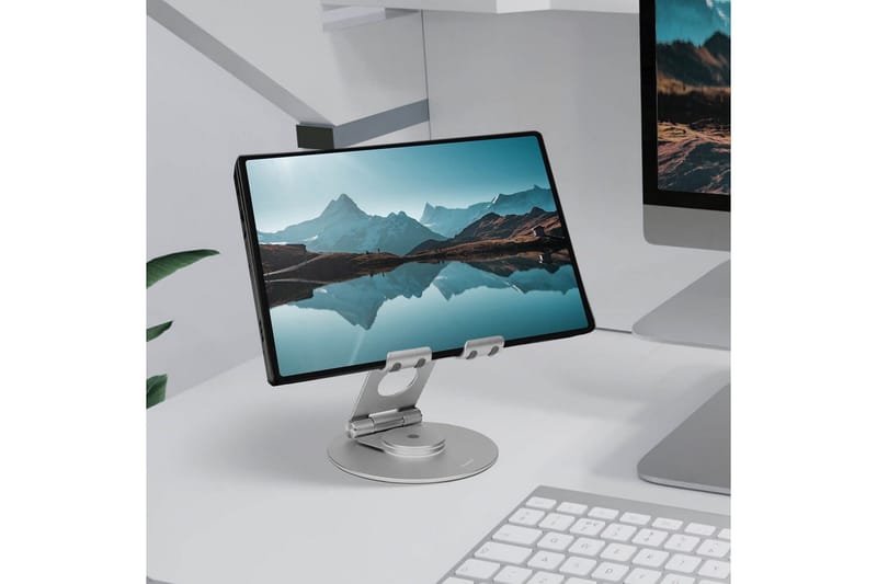Laptopställ Desire2 Dual Pivot 360 - Silver - Förvaring - Småförvaring - Förvaringsställ - Laptopställ