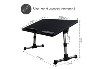 Laptopställ Desire2 Justerbart - Svart - Förvaring - Småförvaring - Förvaringsställ - Laptopställ