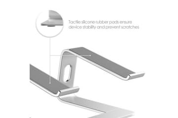 Laptopställ Desire2 Supreme Pro Aluminium Silver - Silver - Förvaring - Småförvaring - Förvaringsställ - Laptopställ