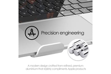 Laptopställ Desire2 Supreme Pro Aluminium Silver - Silver - Förvaring - Småförvaring - Förvaringsställ - Laptopställ