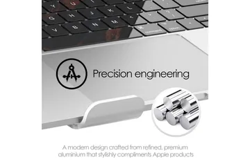 Laptopställ Desire2 Supreme Pro Aluminium Silver - Silver - Förvaring - Småförvaring - Förvaringsställ - Laptopställ