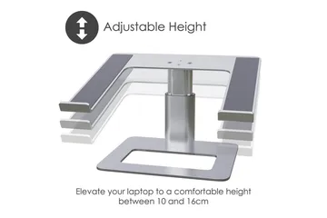 Laptopställ Desire2 Vertikalt Justerbart - Silver - Förvaring - Småförvaring - Förvaringsställ - Laptopställ