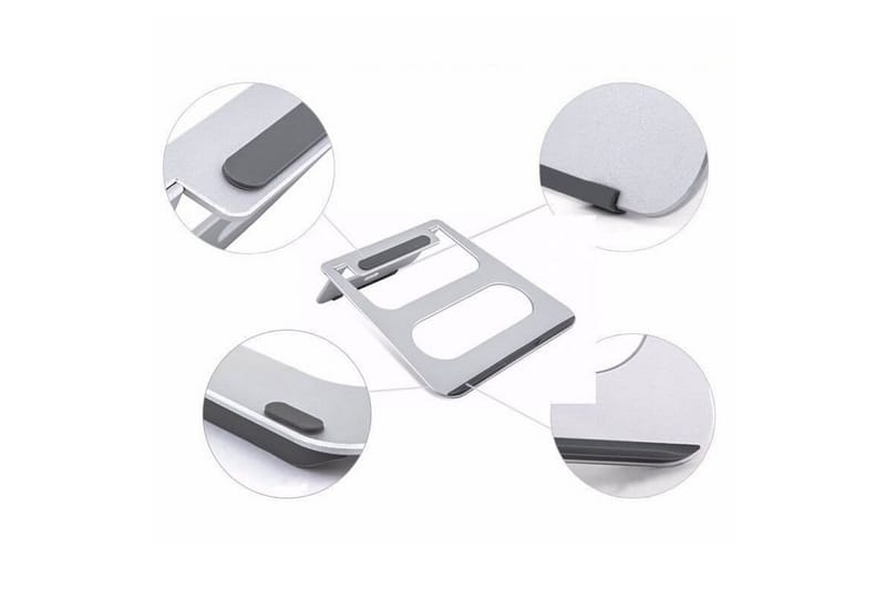 Laptopställ Desire2 Portabelt Silver - Silver - Förvaring - Småförvaring - Förvaringsställ - Laptopställ