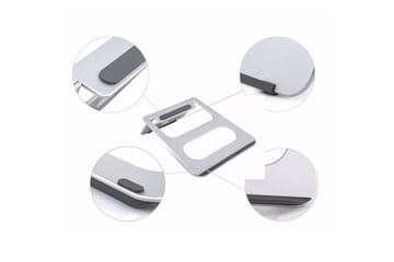 Laptopställ Desire2 Portabelt Silver - Silver - Förvaring - Småförvaring - Förvaringsställ - Laptopställ