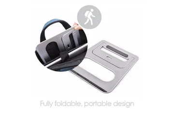 Laptopställ Desire2 Portabelt Silver - Silver - Förvaring - Småförvaring - Förvaringsställ - Laptopställ