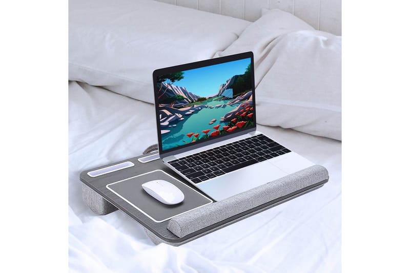 Laptopställ för Knät Desire2 Grå Vänsterhänt - Vänsterhänt - Förvaring - Småförvaring - Förvaringsställ - Laptopställ