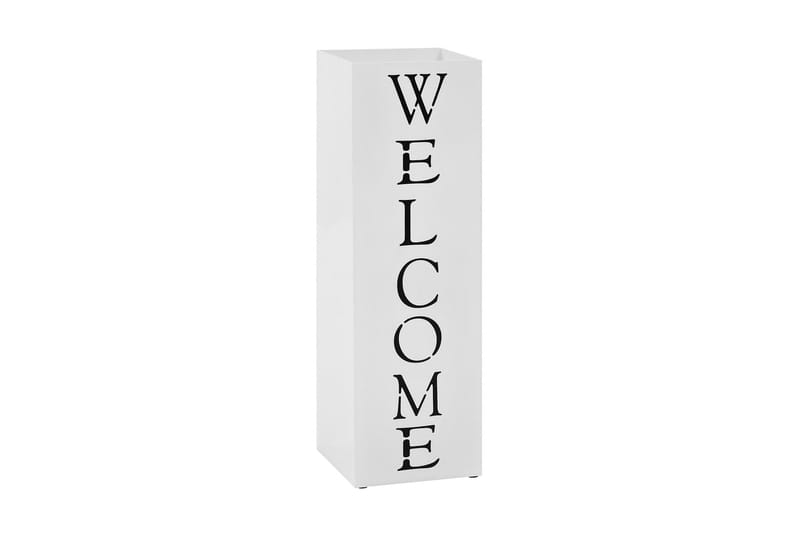 Paraplyställ welcome stål vit - Paraplyställ