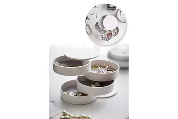 Kiyomoto Sminkställ - Vit - Förvaring - Småförvaring - Förvaringsställ - Sminkförvaring & sminkställ