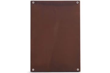 Vedhylla 3mm cortenstål 60x50 cm Brun - Lyfco - Förvaring - Småförvaring - Förvaringsställ - Vedställ & vedhylla