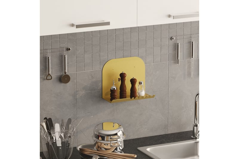 Faeryn Vägghylla 28 cm - Guld - Förvaring - Hylla