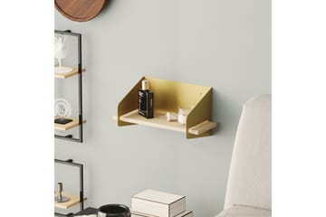 Faeryn Vägghylla 40 cm - Guld - Förvaring - Hylla