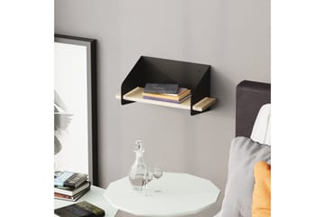 Faeryn Vägghylla 40 cm - Svart - Förvaring - Småförvaring - Väggförvaring