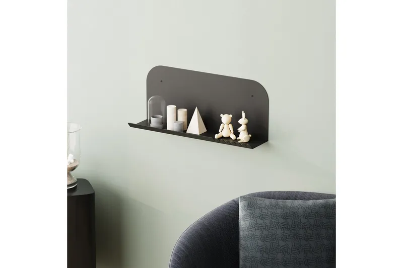 Faeryn Vägghylla 55 cm - Svart - Förvaring - Hylla