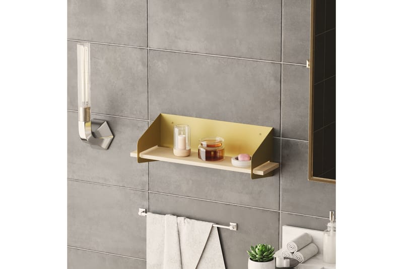 Faeryn Vägghylla 60 cm - Guld - Förvaring - Hylla