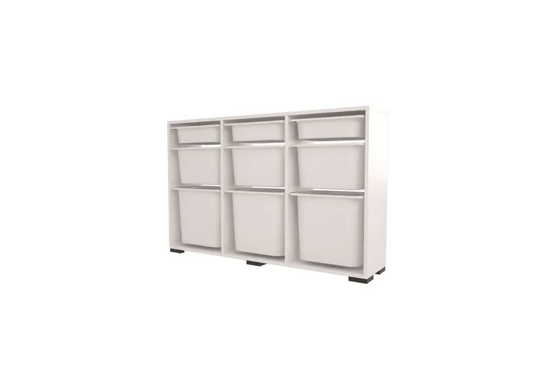 Flerfunktionsskåp Belna Vit - Vit - Förvaring - Småförvaring - Förvaringslåda