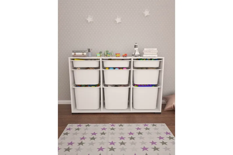 Flerfunktionsskåp Belna Vit - Vit - Förvaring - Småförvaring - Förvaringslåda