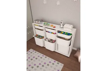 Flerfunktionsskåp Belna Vit - Vit - Förvaring - Småförvaring - Förvaringslåda